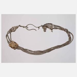 Drei Teile Trachtenschmuck