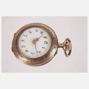 Zwei Damenuhren Gold