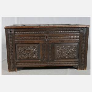 Flachdeckeltruhe barock