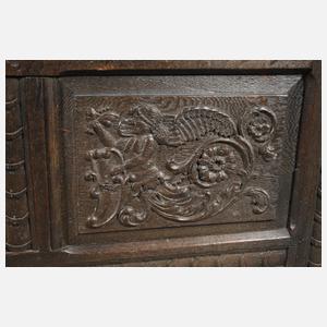 Flachdeckeltruhe barock