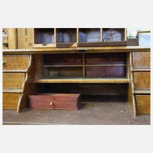 Schrägklappensekretär barock