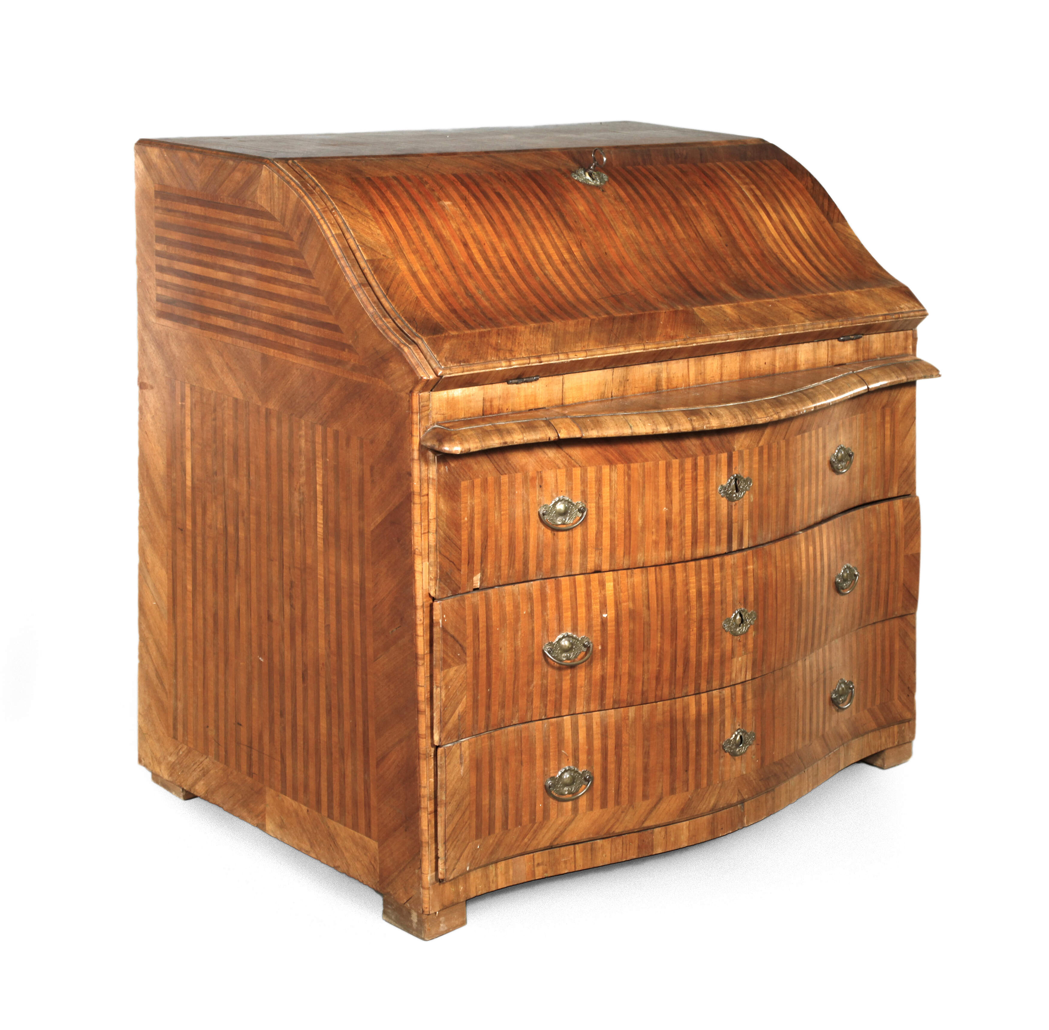 Schrägklappensekretär barock