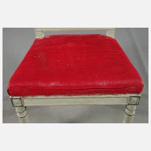 Paar Chauffeusen Directoire