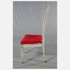 Paar Chauffeusen Directoire