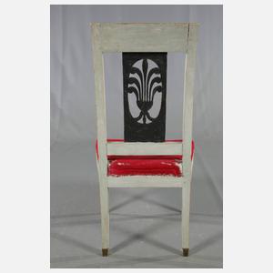 Paar Chauffeusen Directoire