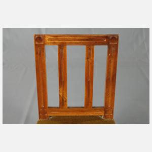 Vier Stühle und zwei Hocker Klassizismus