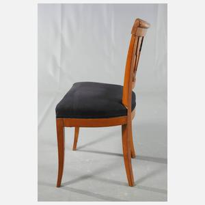 Satz von sechs Empirestühlen