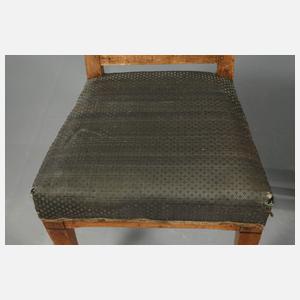 Satz von vier klassizistischen Stühlen