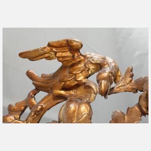 Geschnitzter Wandspiegel barock