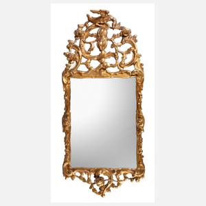 Geschnitzter Wandspiegel barock