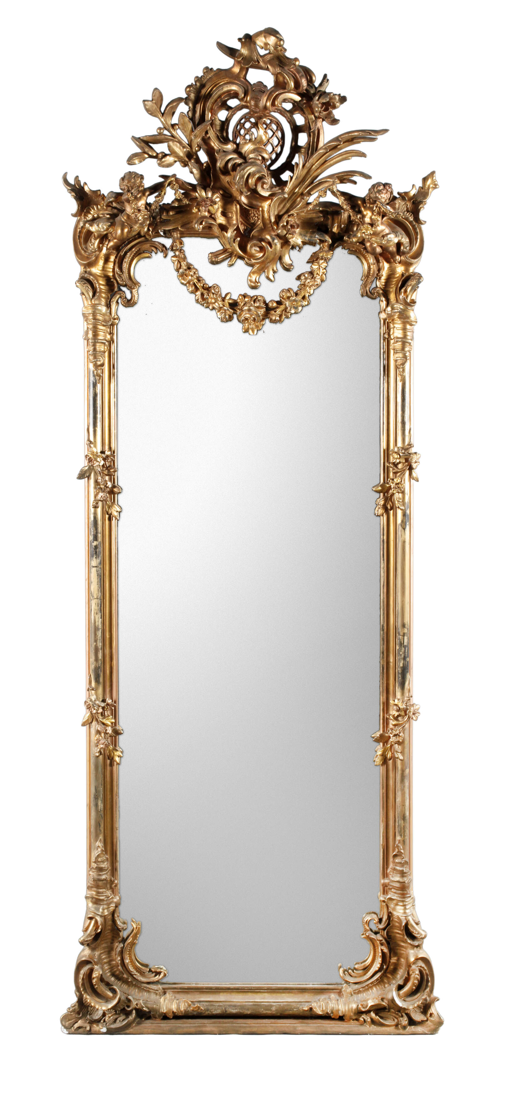 Großer Stuckspiegel Neorokoko