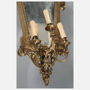 Paar neoklassizistische Wandspiegel