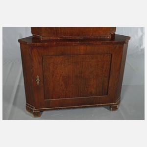 Eckvitrine Biedermeier