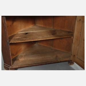 Eckvitrine Biedermeier