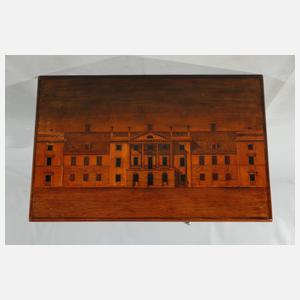 Beistelltisch mit Architekturszene