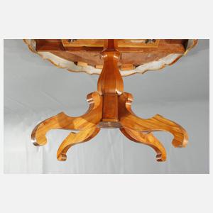 Runder Esstisch Spätbiedermeier