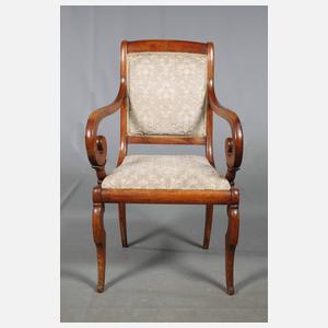 Armlehnstuhl Biedermeier