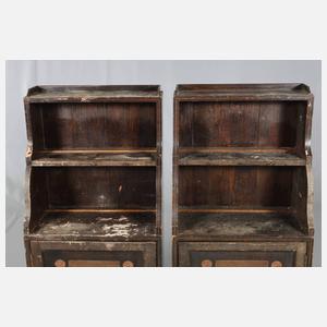 Paar Regency Bücherregale