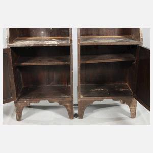 Paar Regency Bücherregale