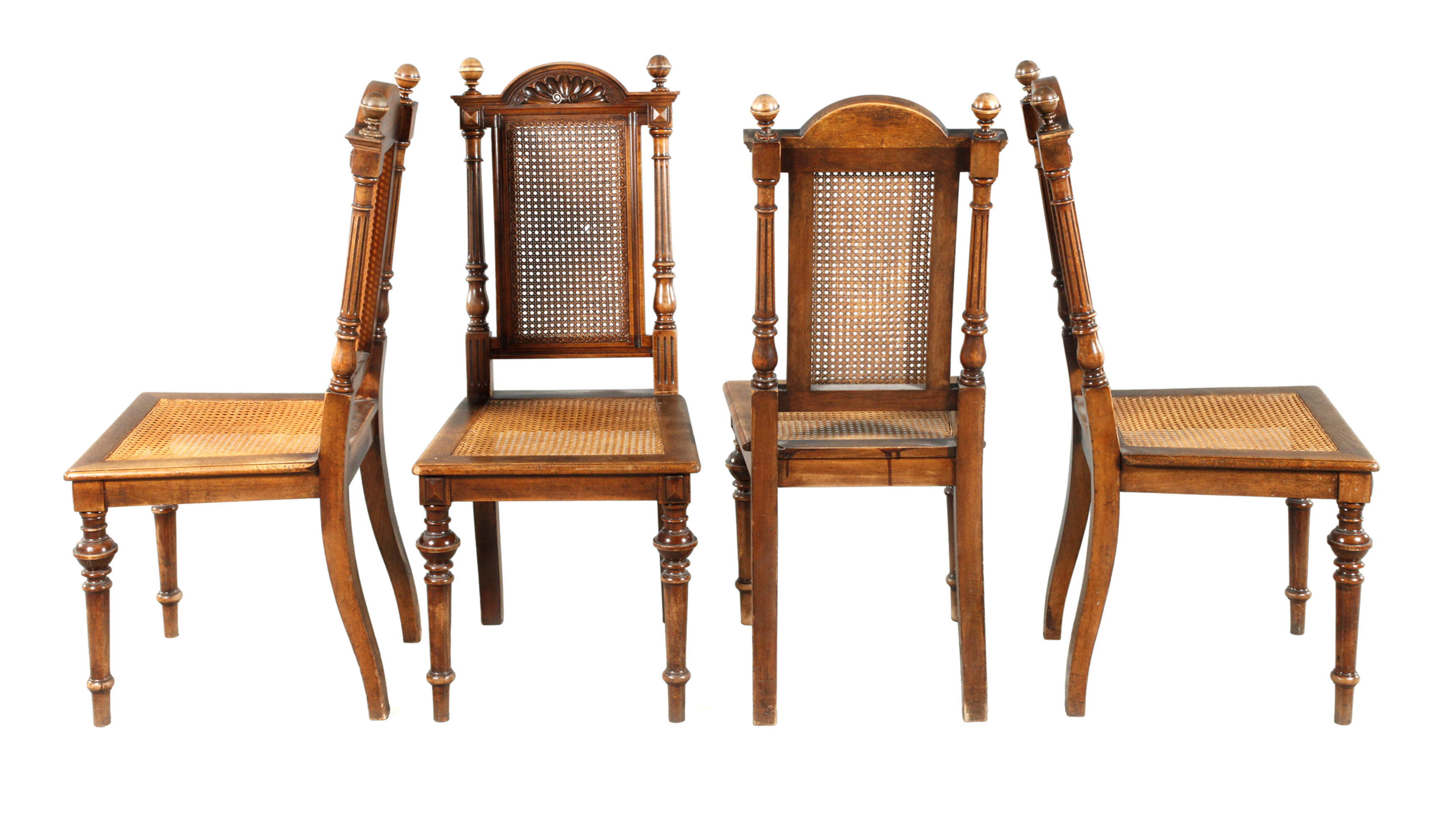 Vier Stühle Gründerzeit