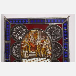 Historisches Bleiglasfenster