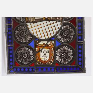 Historisches Bleiglasfenster