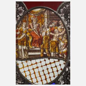 Historisches Bleiglasfenster