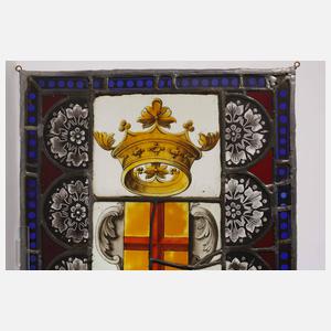 Historisches Bleiglasfenster