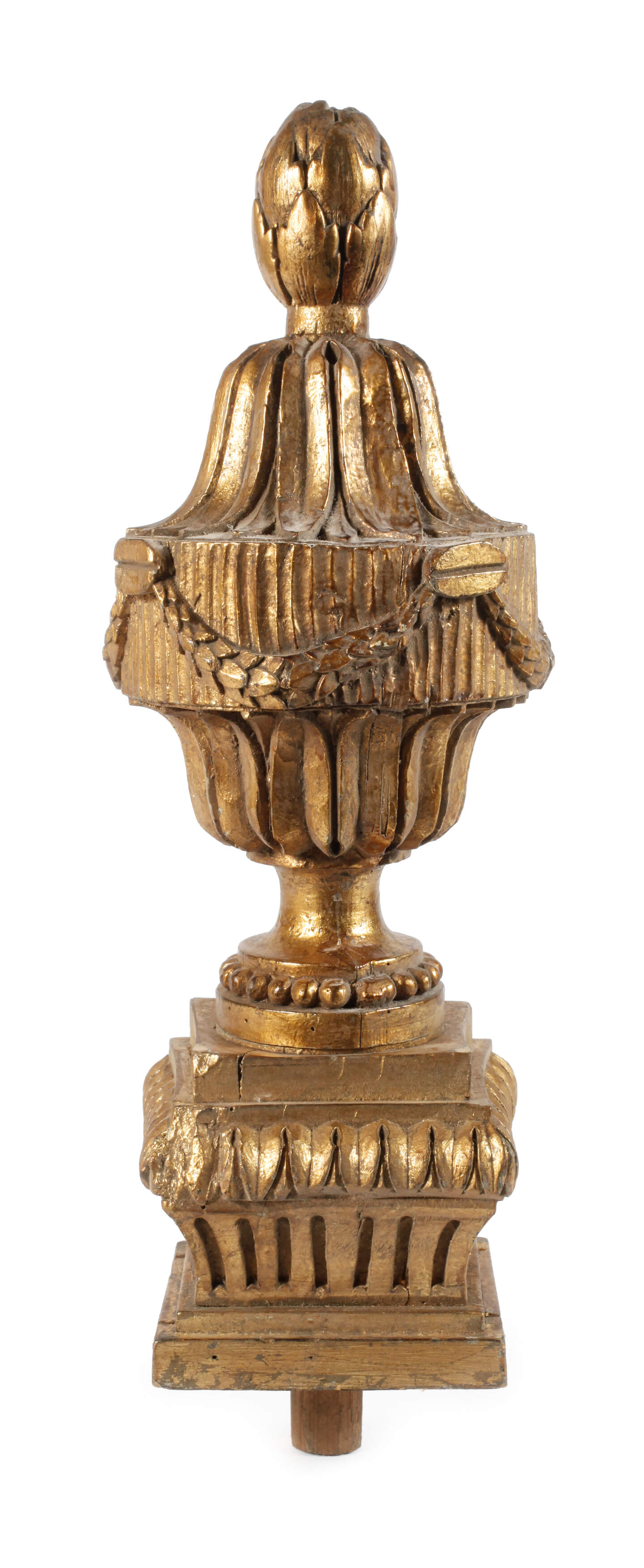 Klassizistische Amphore mit Sockel