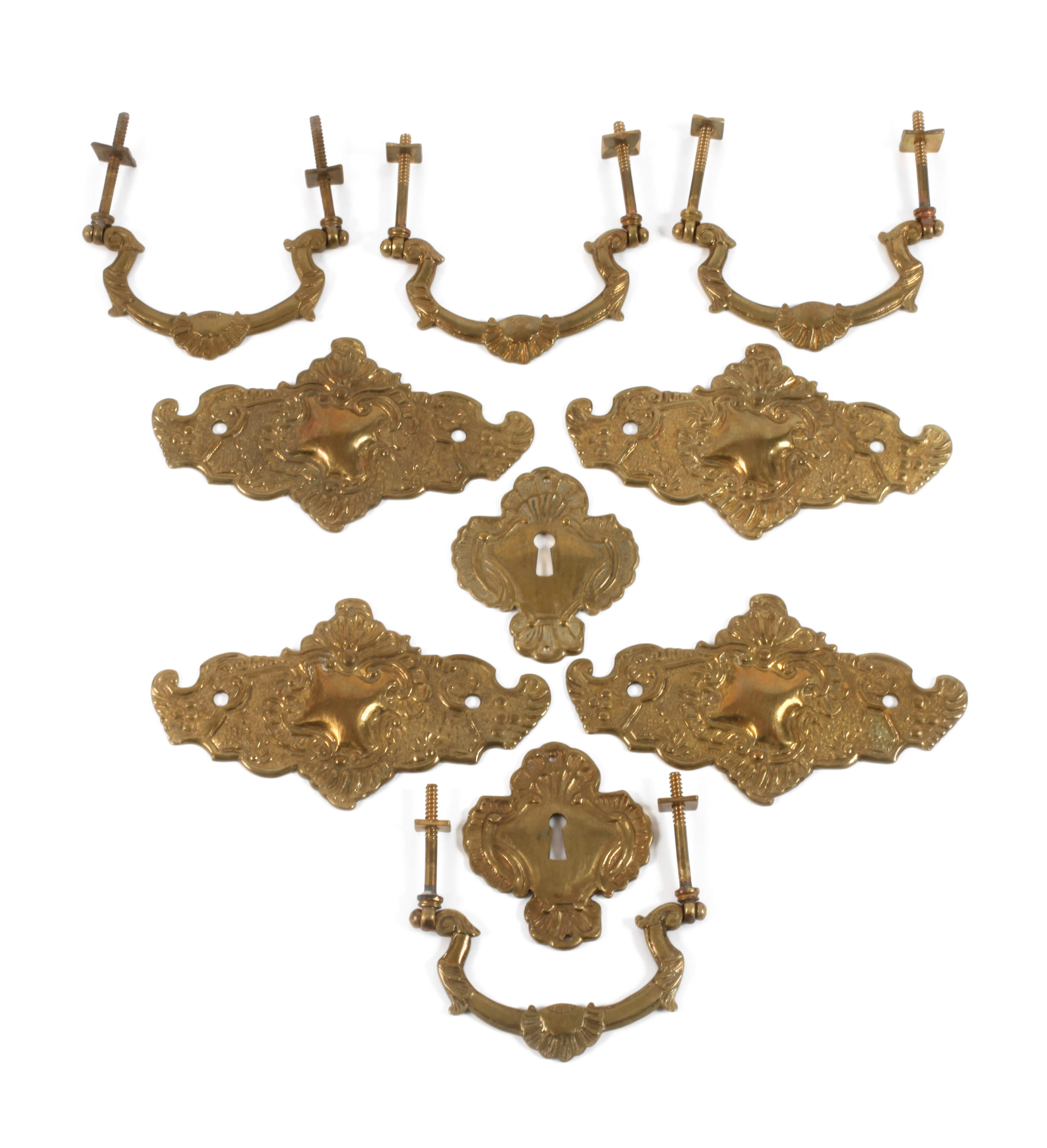 Satz Kommodenbeschläge