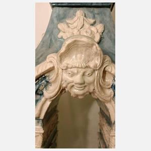 Prächtiger Fayenceofen Barock