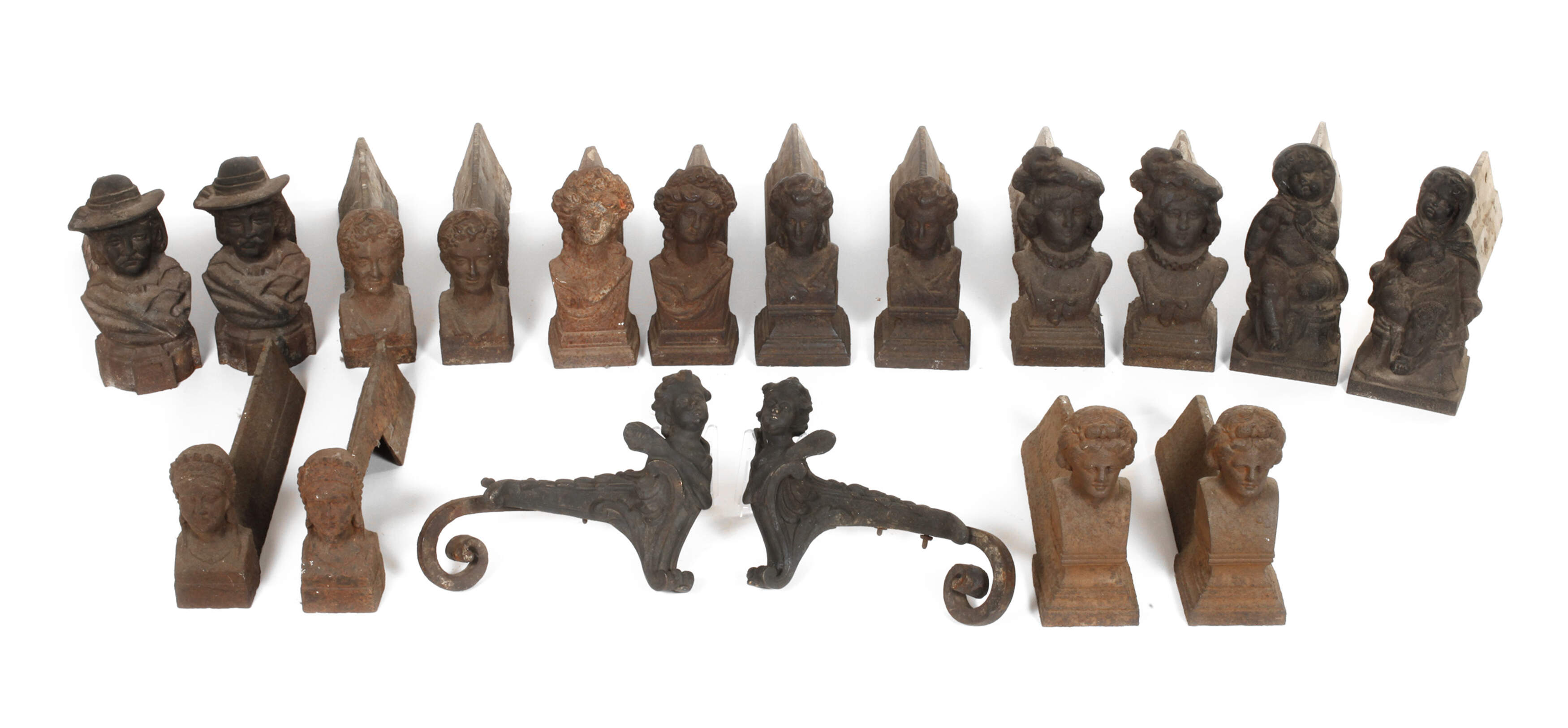 Konvolut Kaminböcke