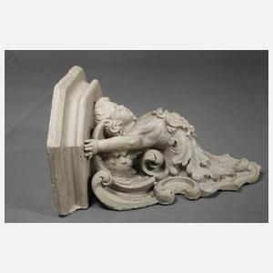 Figürliche Wandkonsole