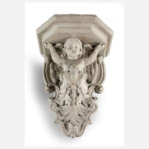 Figürliche Wandkonsole