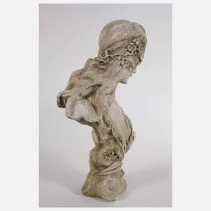 Gartenbüste Jugendstil