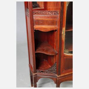 Feine Salonvitrine Jugendstil