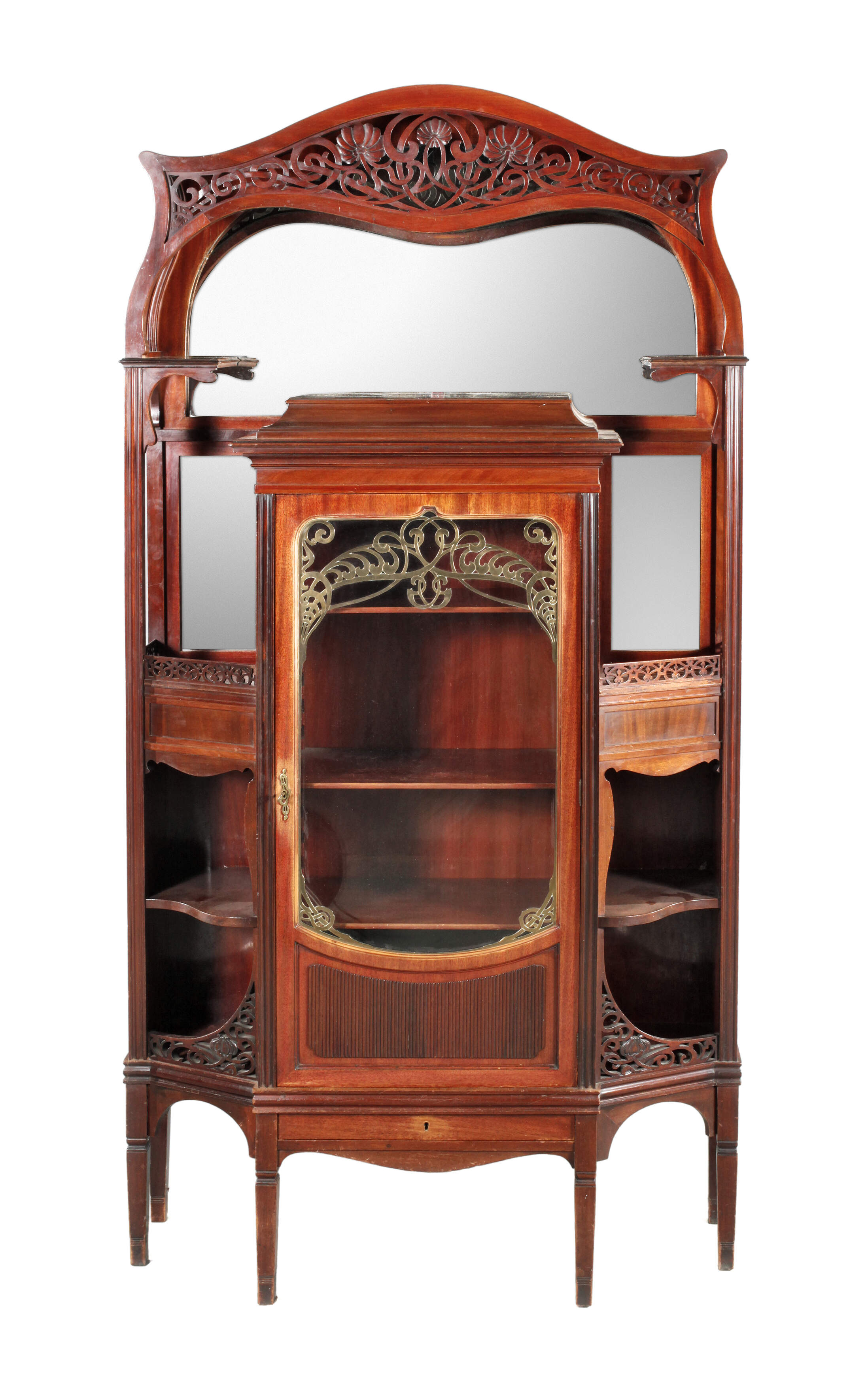 Feine Salonvitrine Jugendstil