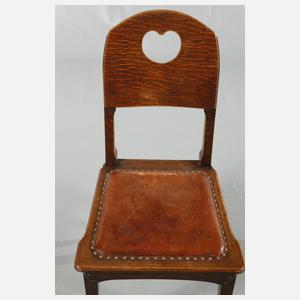 Satz von acht Stühlen Richard Riemerschmid