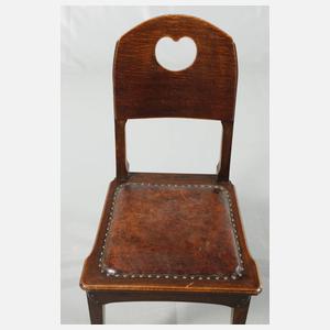 Satz von acht Stühlen Richard Riemerschmid