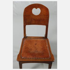 Satz von acht Stühlen Richard Riemerschmid