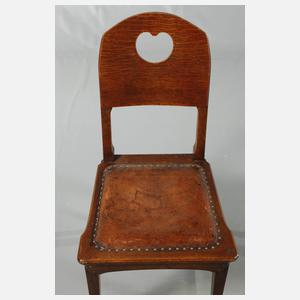 Satz von acht Stühlen Richard Riemerschmid