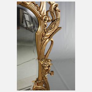 Großer Wandspiegel Jugendstil