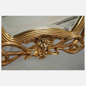 Großer Wandspiegel Jugendstil