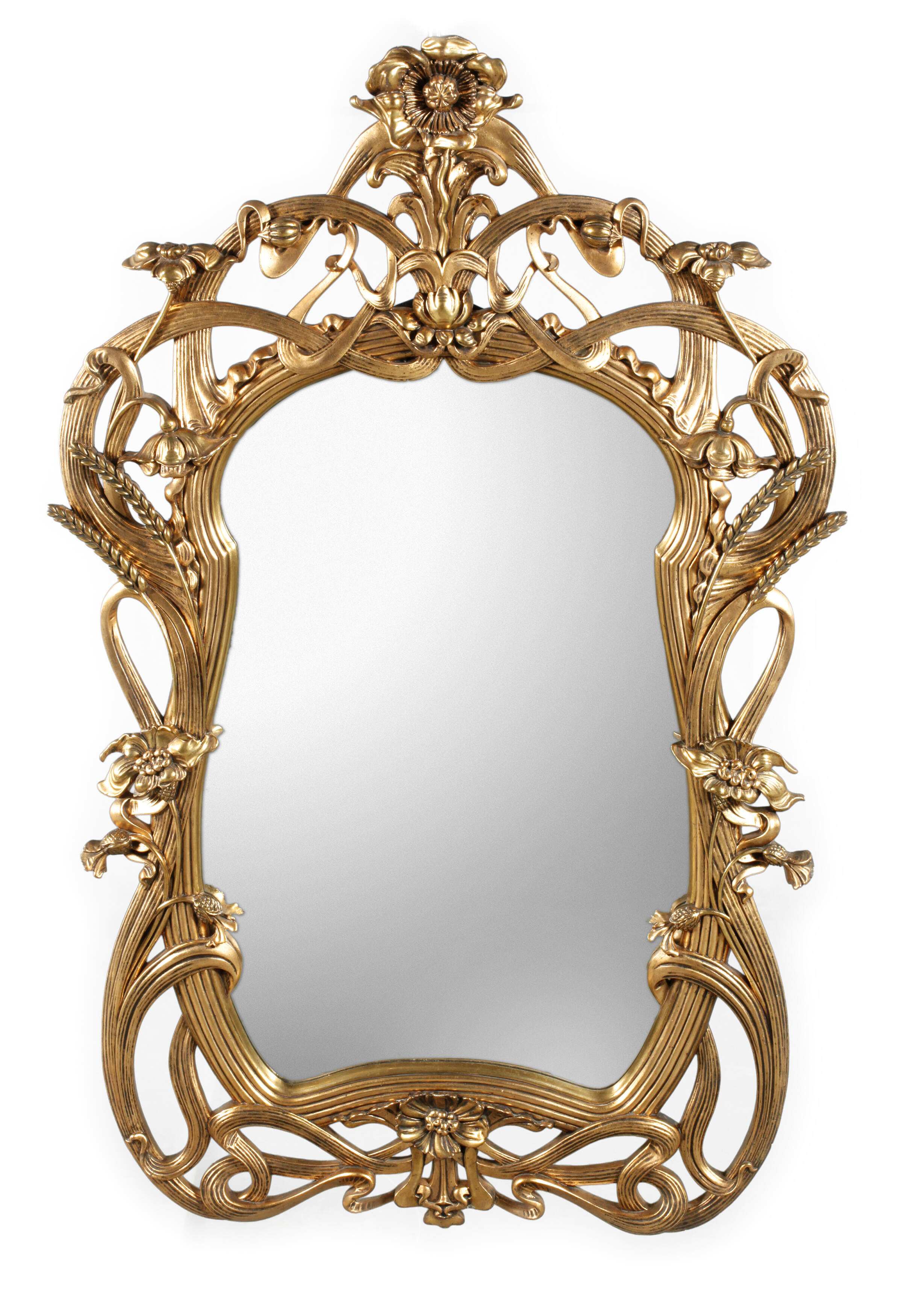 Großer Wandspiegel Jugendstil