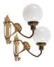 Paar Wandlampen Jugendstil