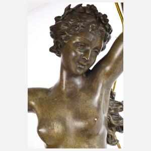 Figürliche Tischlampe nach Ernest Rancoulet