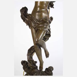 Figürliche Tischlampe nach Ernest Rancoulet
