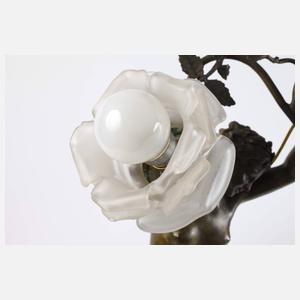 Figürliche Tischlampe nach Ernest Rancoulet