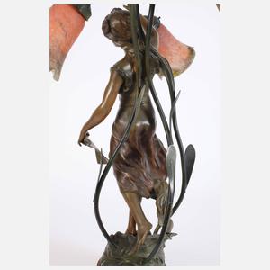 Figürliche Tischlampe nach Charles Ruchot