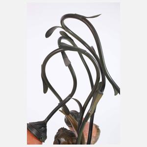 Figürliche Tischlampe nach Charles Ruchot